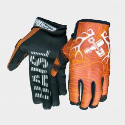 Lite Geo Gloves - L, Orange